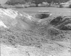 Remains of Roblar Gold Mine and surrounding area., Petaluma, California, 1967