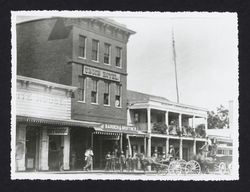 Union Hotel and businesses on West Street