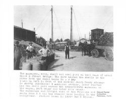 Aaninsen wood, shell, and coal yard, Petaluma, California, 1906