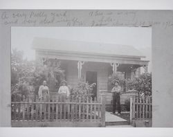 Home of Maria Jesus Ortega West in Santa Rosa, California, about 1900