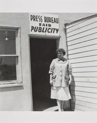 Carman Silvershield Formway at the Sonoma County Fair, Santa Rosa, California, photographed in the 1950s