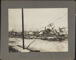 Earthquake ravaged Mendocino Avenue