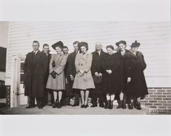 Alwes family, Iowa, about 1943