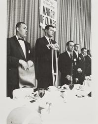 Attendees of the Redcoats Santa Rosa Sports Banquet, Santa Rosa, California, 1963