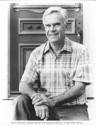 Portrait of Bruno Benziger, general partner and reigning patriarch of Glen Ellen Winery, Glen Ellen, California, about 1985