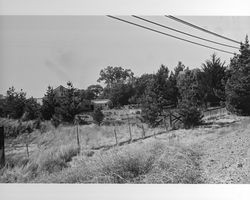 Exterior and outbuildings of The Gables, 4257 Petaluma Hill Road, south of Santa Rosa, California, September 1983