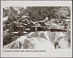 Great Eastern Quicksilver Mine, Sweetwater Springs Road, Guerneville, California, 1890