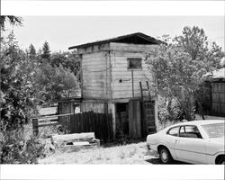 Tank house at 1480 Los Olivos Road, Santa Rosa, California, 1987