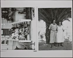 Dunnigan family and Bernice Torliatt, 101 Bassett Street, Petaluma, California about 1910