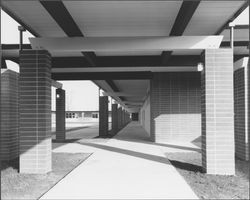 Exterior of Cook Junior High, Santa Rosa, California, 1959