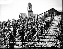 Christian Brothers Monastery and Vineyards, Mont La Salle, Napa County, California