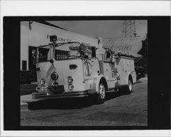 Petaluma fire engine no. 1, Petaluma, California, 1958