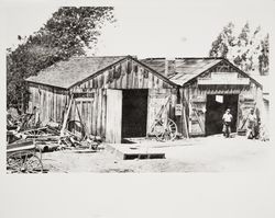 Frank Borba general blacksmithing and horseshoeing