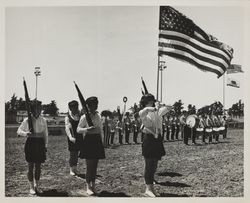 Kids' parade on Farmers' Day at the Sonoma County Fair, Santa Rosa, California, July 19, 1964