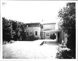 Rear view of the Laurence Fostmeier home, Santa Rosa, California, 1968