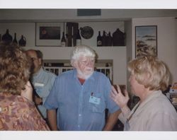 Sonoma County Press Club dinner at Latitudes restaurant, Rohnert Park, California, 1997