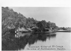 Russian River at McCray's on line of Northwestern Pacific