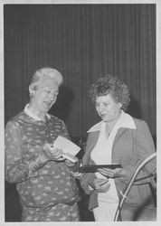 Helen Putnam and Eva Schrieber, Petaluma, California, 1979