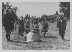 Native American dancing at the Old Adobe Fiesta