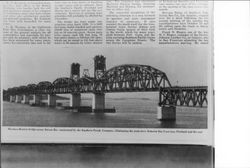 Martinez-Benecia budge across Suisun Bay constructed by the Southern Pacific Company