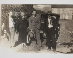 Group photograph of William A. Urton family in 1927 or 1928