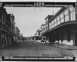 Western Avenue, Petaluma, Cal