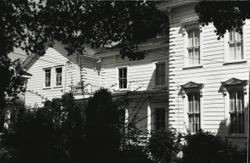 Metzger and Boyce houses at 535 and 537 B Street, Santa Rosa, California, July 5, 1984