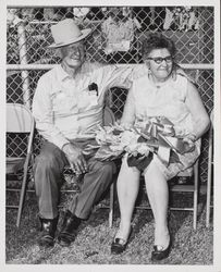 Archie N. Reynolds at the Sonoma County Fair, Santa Rosa, California