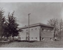 City of Sonoma Carnegie Library, First Street East, Sonoma, California, about 1913