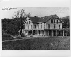 Burke's Sanitarium, Santa Rosa, California, 1912