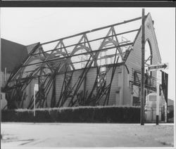 Dismantling the Church of One Tree, Santa Rosa, California, 1957