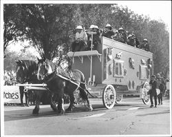 Halloween parade, Petaluma, California, 1966