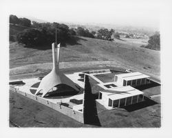 Calvary Chapel and crypts, Santa Rosa, California, 1964