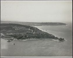 Aerial view of the Presidio, San Francisco, California, 1920s