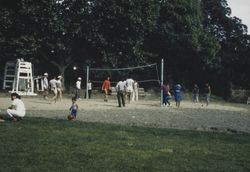 Volley ball game at Healdsburg Memorial Beach