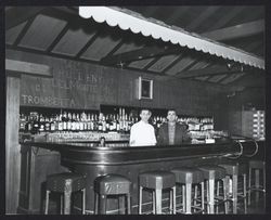 Bar at the Green Mill Inn, Penngrove