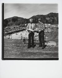 Construction of a building at Hewlett Packard, Santa Rosa, California, 1977