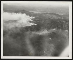 Nunes Canyon fire