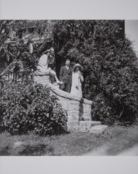 Doane-Nasse wedding party, Santa Rosa, California, March 18, 1928