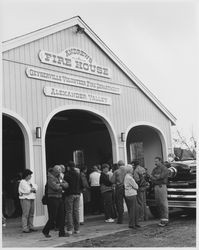 Andrews Fire House dedication, Geyserville Volunteer Fire Department, 6571 Highway 128 near Jimtown, California, October 21, 1967