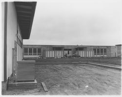 Thomas Page Elementary School under construction, Cotati, California, 1963
