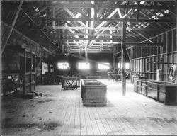 Interior view of Sunsweet Prune Packing Plant, Geyserville, California, about 1910