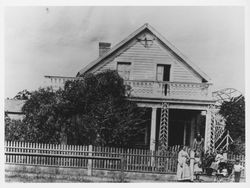 Residence of J. W. Bagley, Healdsburg, California, 1874