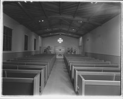 Chapel at Welti Chapel of the Roses, Santa Rosa, California, 1957