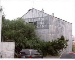 Rear view of warehouse at 364-368 Petaluma Blvd. North, Petaluma-Parker and Gordon Feed Mill,Sept. 9, 2006