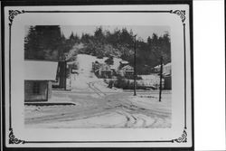 Occidental, California in the snow, January 1932