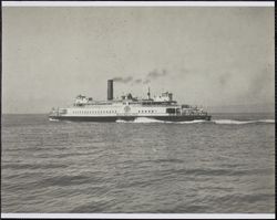 SS Sausalito on San Francisco Bay, San Francisco Bay, California, 1920s