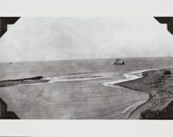 Mouth and estuary of the Russian River, about 1930