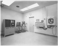 Rooms and equipment at Kelly Institute, Santa Rosa, California, 1963