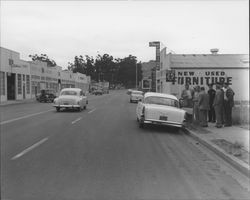 800 block of Petaluma Boulevard South, Petaluma, California, 1958